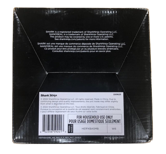 Shark Anti-Allergen True HEPA NANOSEAL Replacement Filter, Advanced Odor Lock & Odor Protection