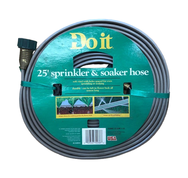 25' Sprinkler and Soaker Hose 5/8 Inch Diameter