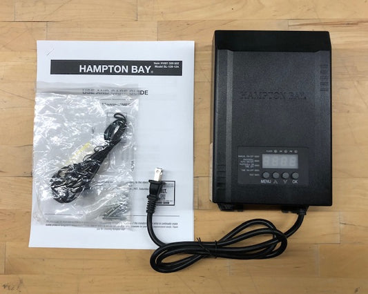 Hampton Bay Low-Voltage 120-Watt Landscape Lighting Transformer with Dusk to Dawn Sensor