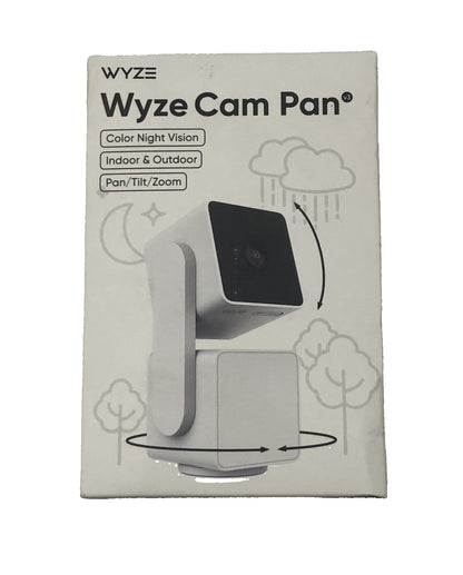 Wyze Pan v3 Wired Indoor/Outdoor 1080P HD Home Security Camera with Privacy Mode
