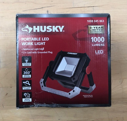 Husky 1000 Lumens LED Portable Work Light