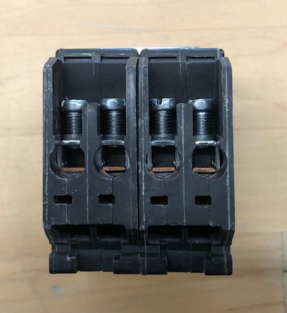 Eaton BR 2-20 Amp 2 Pole BQ (Independent Trip) Quad Circuit Breaker