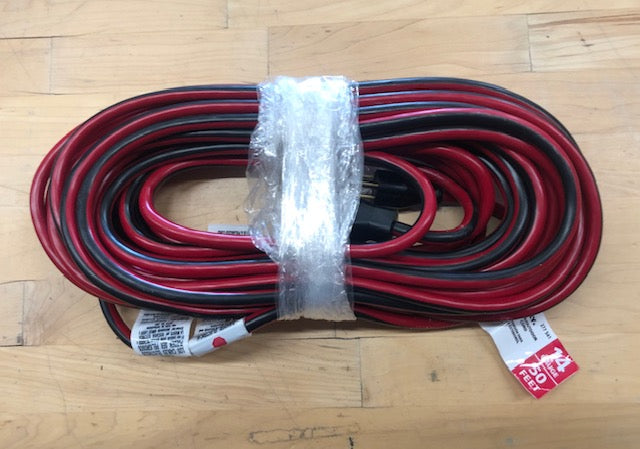 Husky 50 ft. 14/3 Medium Duty Indoor/Outdoor Extension Cord, Red/Black