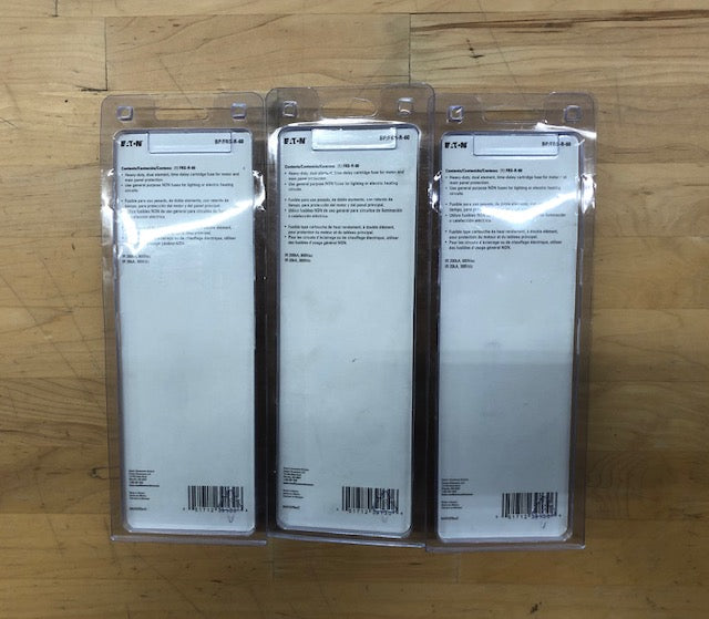(3-Pack) 60 Amp Fusetron Dual-Element Class Rk5