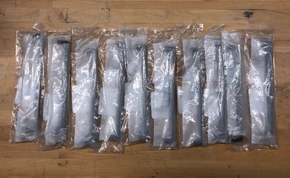 (10 Pack) Amerock Monument 10-1/16 in. (256mm) Modern Oil-Rubbed Bronze Bar Cabinet Pull