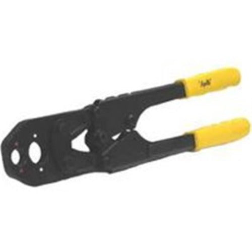 Apollo 3/4 in. Crimping Tool Kit Black/Yellow 1 Pc