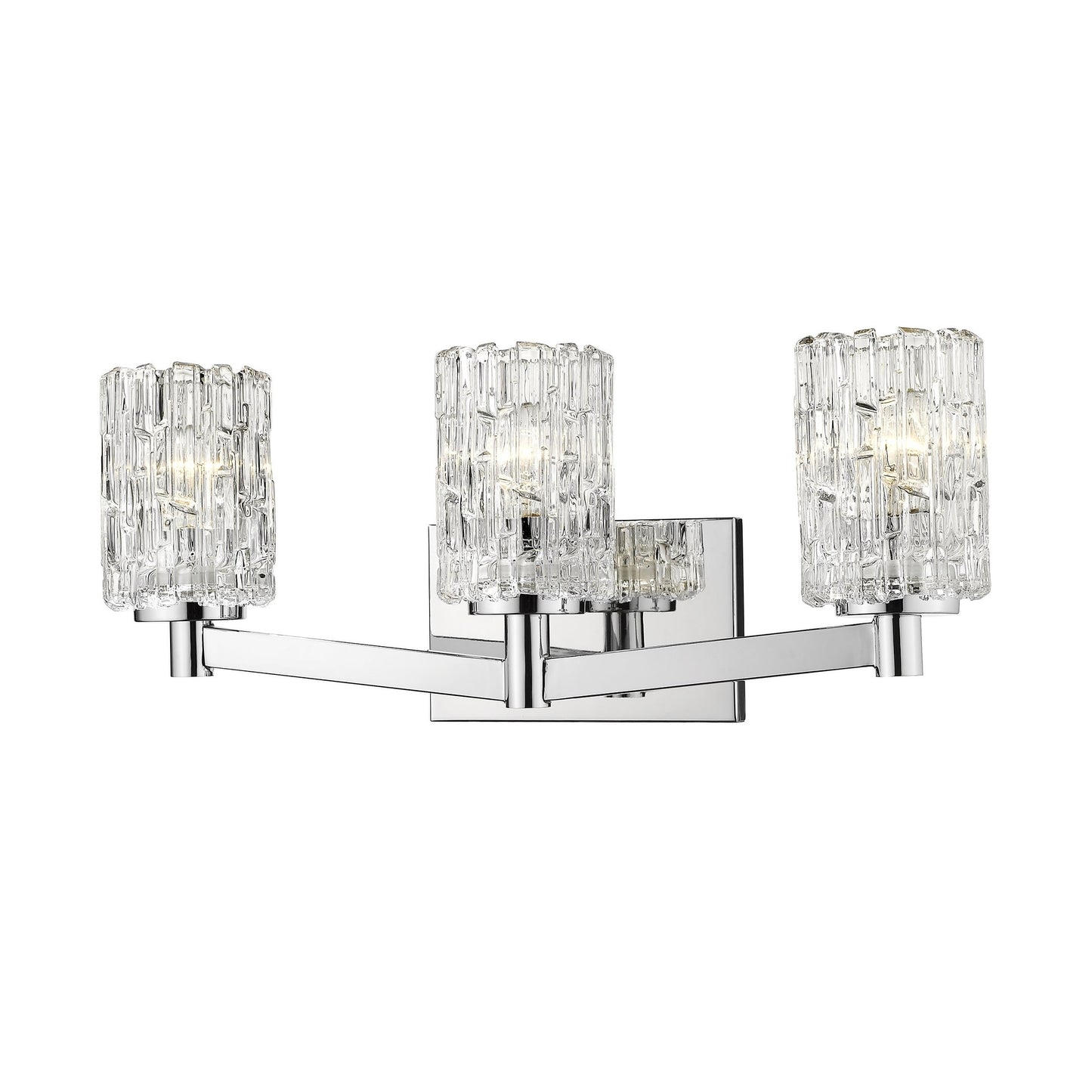 3 Light Bath Vanity in Contemporary Style 22.5 Inches Wide by 9.25 Inches High-Chrome Finish Z-Lite 1931-3V-Ch