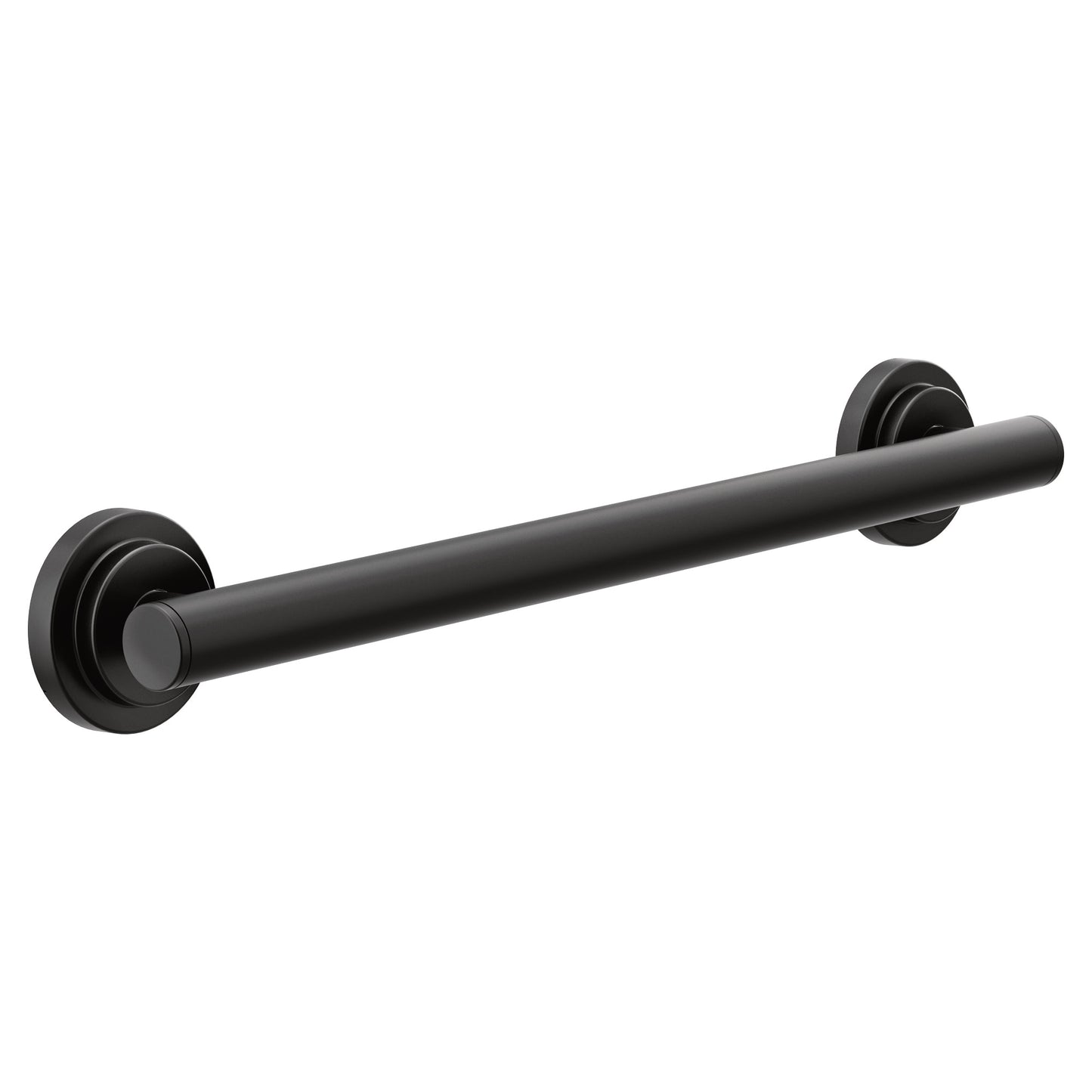 Moen YG0718 Iso 18" Grab Bar Matte Black Accessory Grab Bar