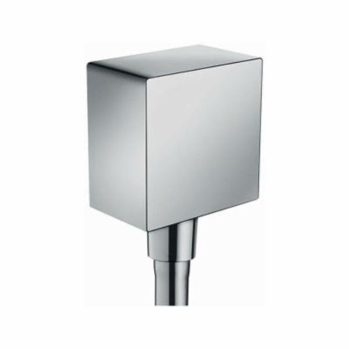 AXOR 36732001 ShowerSolutions Wall Outlet Square with Check Valves in Chrome