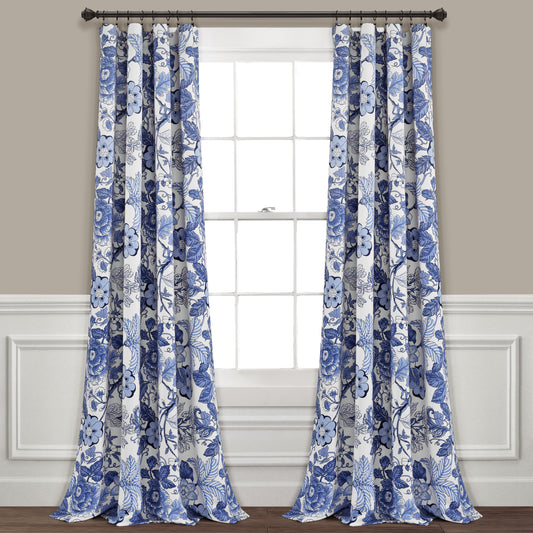 Lush Decor Sydney Room Darkening Window Curtain Panels Set