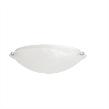 Hampton Bay Chalene 15 in. 1-Light Pewter Clip Integrated LED Flush Mount