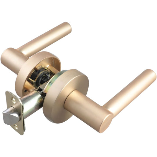 Miseno Elkton Round Rod Passage Door Lever Set