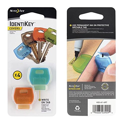 Nite Ize KID-A1-4R7 IdentiKey Key Cover  Rubber  2.5