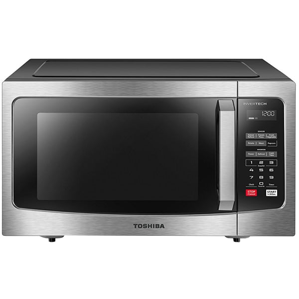 Toshiba MLEM16PST 1.6 Cu. Ft. Microwave with Inverter Technology  Stainless Steel