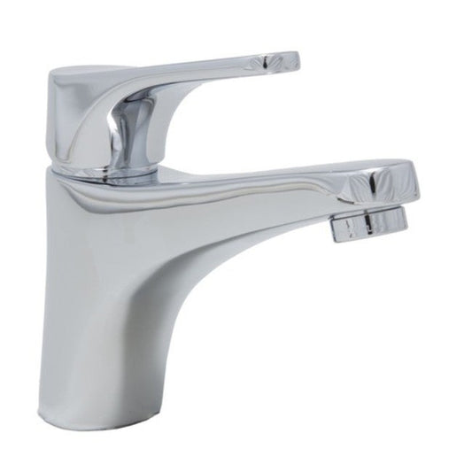 PROFLO Cabarton Chrome Single Hole Bathroom Faucet with Pop-Up Drain Assembly