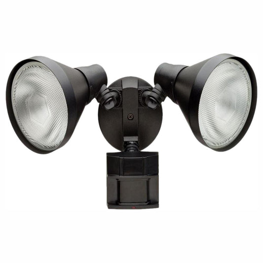 Defiant 180 Degree Motion Sensor Black Outdoor Security Light