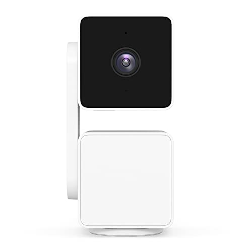 Wyze Pan V3 Wired Indoor/Outdoor 1080P HD Home Security Camera with Privacy Mode, White