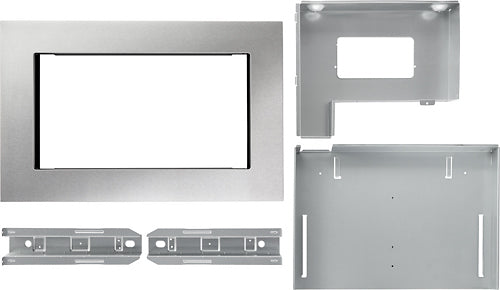 30 in. Microwave Trim Kit in Stainless Steel, Silver