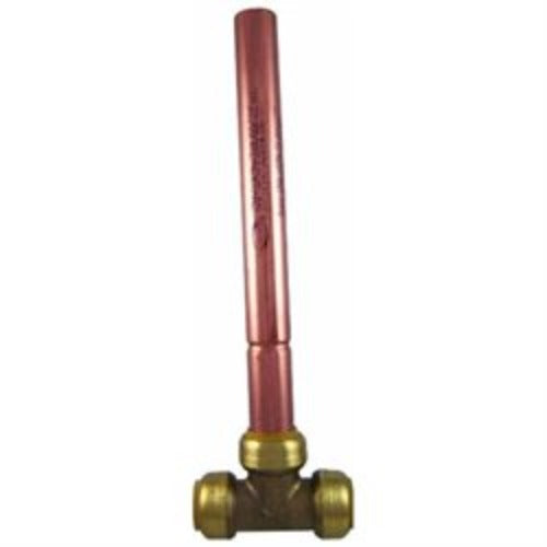 SharkBite 3/4 in. Push-to-Connect Brass Residential Water Hammer Arrestor Tee