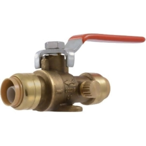 Cash Acme - Sharkbite UR24615A SB Ball Valve 0.5 with Drop Ear