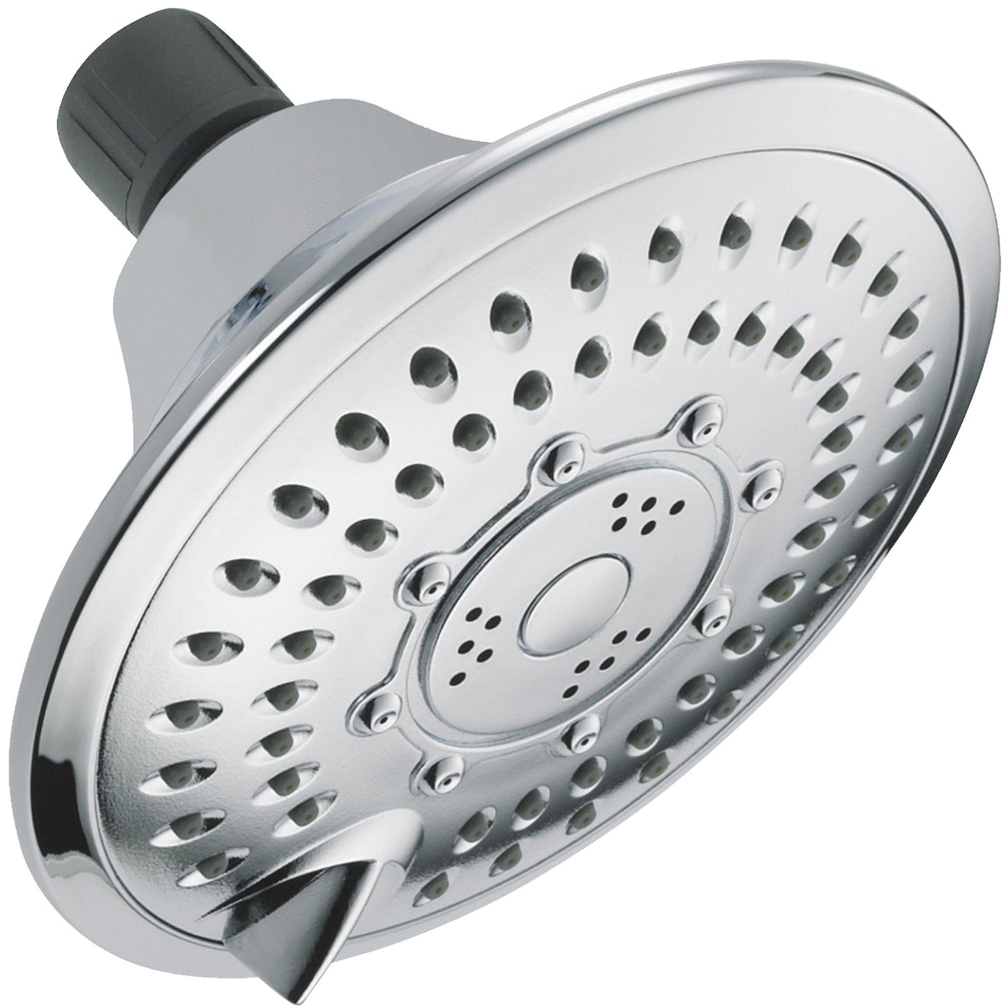 Delta 5-Spray Patterns 1.75 GPM 4.94 in. Wall Mount Fixed Shower Head in Chrome