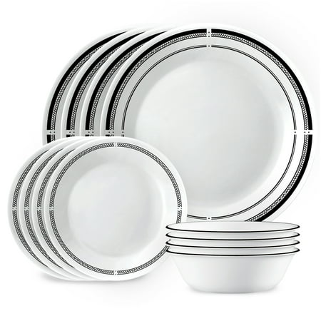 Corelle Brasserie 12-pc Dinnerware Set  Serves 4