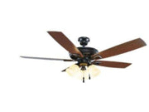 Hampton Bay Gazelle 4-Light LED Ceiling Fan Light Kit 91306 / 1002723735 - New